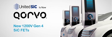 Qorvo, 1200V Gen 4 SiC FET 출시